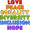 LGBTQ pride values