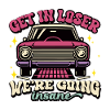 Retro Car Get Lost Insane Design