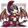 Little Roman Dragon Warrior