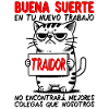 Despedida Compañero Cambio Trabajo Buena Suerte