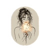 Woman with candle
