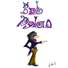 Bob Dylan cartoon