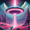 UFO with kitten