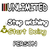Stop wishing Start Doing