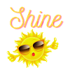T-shirt soleil smiley