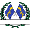 Flags Silesia laurel wreath banner