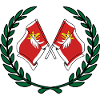 Flags Warmia Masuria laurel wreath