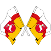 Deux drapeaux Lubin