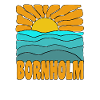 Sol og hav i Bornholm, Danmark