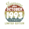 Génial depuis octobre 1993 - Anniversaire