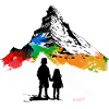 Matterhorn Szwajcaria Alpy Góry Zermatt Turystyka piesza