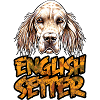 english setter lemon
