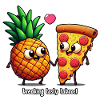 Pinapple and Pizza love