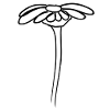 flower symbol plant shape symbol