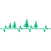 Wald Baum Herzschlag Förster