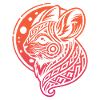Chinchilla Tribal Moon Phases