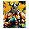 Wikinger Boxer Boxen Odin