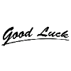 Good luck