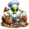 Alien Cooking