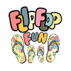 FLIP FLOP mit Blumen