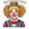 CLOWN WE WANT FUN