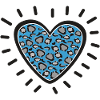 Leopard Heart Burst