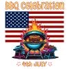 BBQ-Grill-Feier am 4. Juli