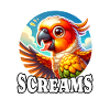 I Love Sun Parakeet Saying