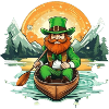 Kayak Trèfle de la Saint-Patrick