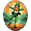 St. Patrick's Day Shamrock Dancing