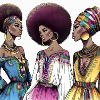 Afro style African Elegance