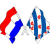 Drapeau des Pays-Bas, Frise croisé