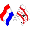 Flag of the Netherlands, Drenthe crossed