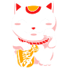 Porte-bonheur Maneki Neko Japon
