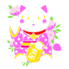 Porte-bonheur Maneki Neko Japon