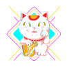 Maneki Neko Japan Lucky Charm