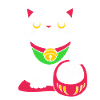 Porte-bonheur Maneki Neko Japon