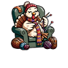 Thanksgiving Granny Turkey Knits