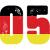 Maillot 5 numéros Allemagne