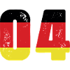 Maillot 4 numéros Allemagne