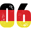 6 Number Jersey Germany