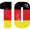 Maillot 10 numéros Allemagne