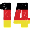 14 Number Jersey Germany