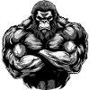 Gorilla Beast Muscles