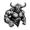 Bull Bull Muscles Beast