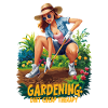 Lustige Gartenarbeit Spruch