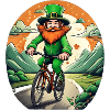 Vélo Trèfle de la Saint-Patrick
