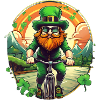 Vélo Trèfle de la Saint-Patrick