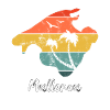 Mallorca ferie Baleariske Øer retro vintage design