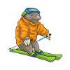 Ski de taupe